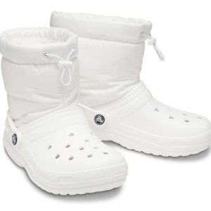CROCS CLASSIC LINED NEO PUFF BOOT size 8